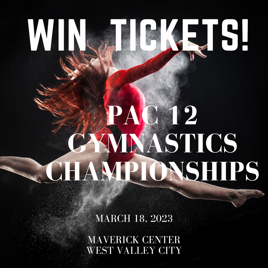 Pac12 Gymnastics Championship Ticket Giveaway Share with Clients of